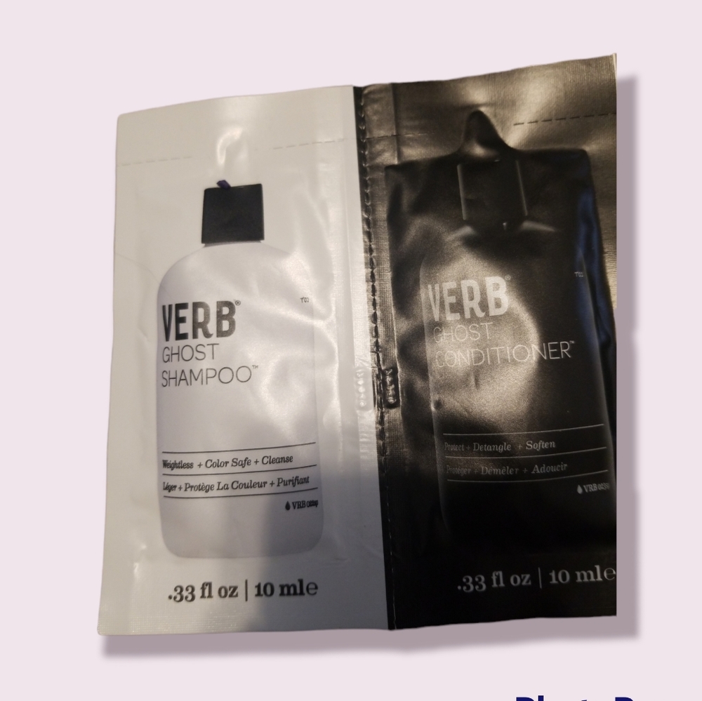 Verb Ghost Shampoo & Conditioner 2 Trial Packets
